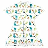 Giraffe Jungle Swaddle Transition Zipadee-Zip Small 4-8 Months (12-19 lbs, 25-29 inches)