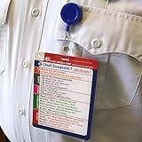 EMT PT Assessment Pocket Sheet (2 Identical Cards per Package)