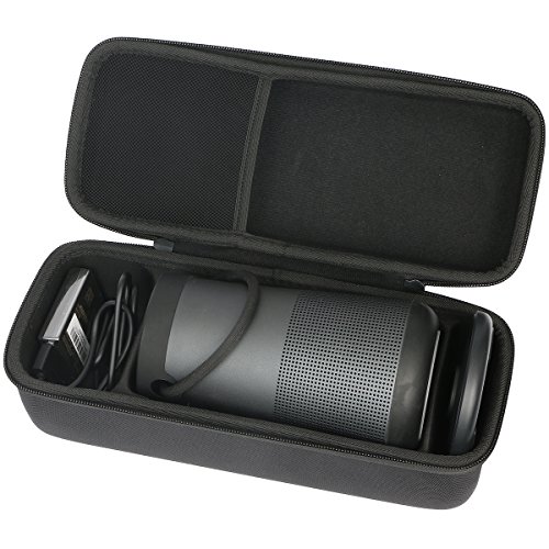 Khanka Hard Travel Case Replacement for Bose SoundLink Revolve+ Plus Bluetooth Speaker (Fits Charging Cradle, AC Adaptor and USB Cable)