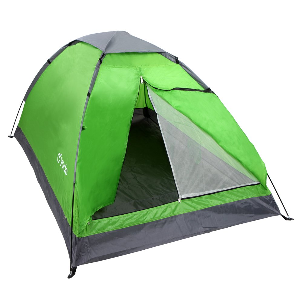 Book Cover yodo Lightweight 2 Person Camping Backpacking Tent with Carry Bag, Multi Small package -Green