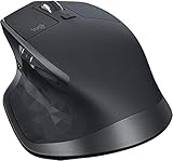 Logitech MX Master 2S Wireless Mouse with Flow Cross-Computer Control and File Sharing for PC and Mac, Graphite