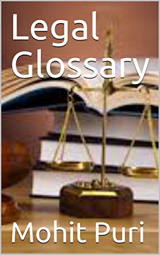 Legal Glossary (Law Book 1)