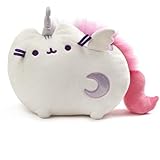GUND Pusheen Super Pusheenicorn Unicorn Sound and Lights Plush Cat Stuffed Animal, White, 17"