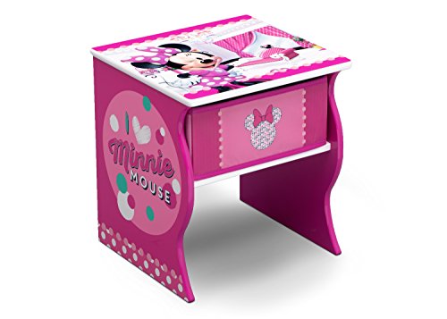 Book Cover Disney Minnie Mouse Childrens Bedside Table