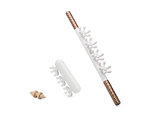 FasciaBlasterÂ®, Mini2TM, NuggetTM by Ashley Black - Includes Patented Cellulite and Fascia Tools - Massager and Pressure Point Release Tools - Back, Neck, Shoulder, Body Therapy Tools