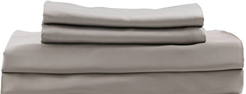 Book Cover Hotel Sheets Direct 100% Bamboo 3 Piece Bed Sheet Set - Soft as Silk (Twin, Sand)