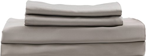 Hotel Sheets Direct 100% Bamboo 3 Piece Bed Sheet Set - Soft as Silk (Twin, Sand)