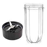 Magic Bullet 16oz Cup Replacement - Large Accessory Cup Part Compatible with Original Magic Bullet Blender (1, Cup)