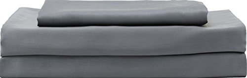 HotelSheetsDirect 100% Bamboo Bed Sheet Set (King, Dark Gray)