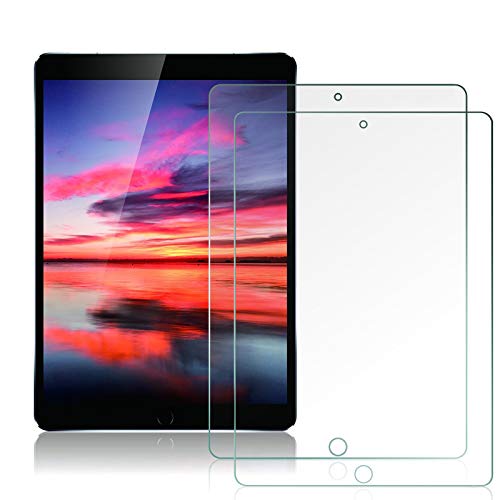 Book Cover Sevrok 2-Pack Screen Protector for iPad 6th Generation / iPad 5th generation / iPad Air 2 / iPad Air ( 9.7-inch Display ), Tempered Glass, Bubble-Free, Anti-Scratch, Support Apple pencil Drawing