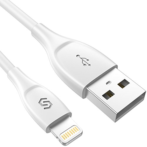 Syncwire iPhone Charger Cable - Ultra-Durable [Apple MFI Certified] iPhone Charging Cord with 30000 Bend Lifespan for Apple iPhone Xs Max/XS/XR/X, 8 7 6 6S 6 Plus, iPad, iPod - 3.3Ft/1M White