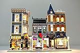 LED Lighting Kit for Your Lego Assembly Square 10255 - Custom Designed - Model is NOT Included