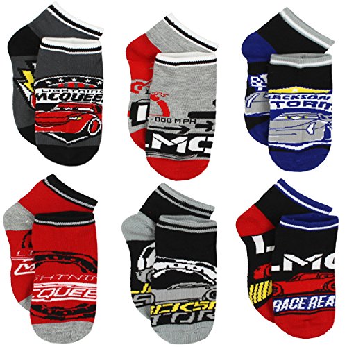 Disney Cars Boys Toddler Multi Pack Socks Set