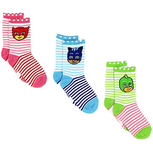 PJ Masks Boys Girls 3 pack Crew Socks (Toddler/Little Kid)