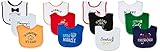 Hudson Baby Drooler Bib, 10 Pack Accessory