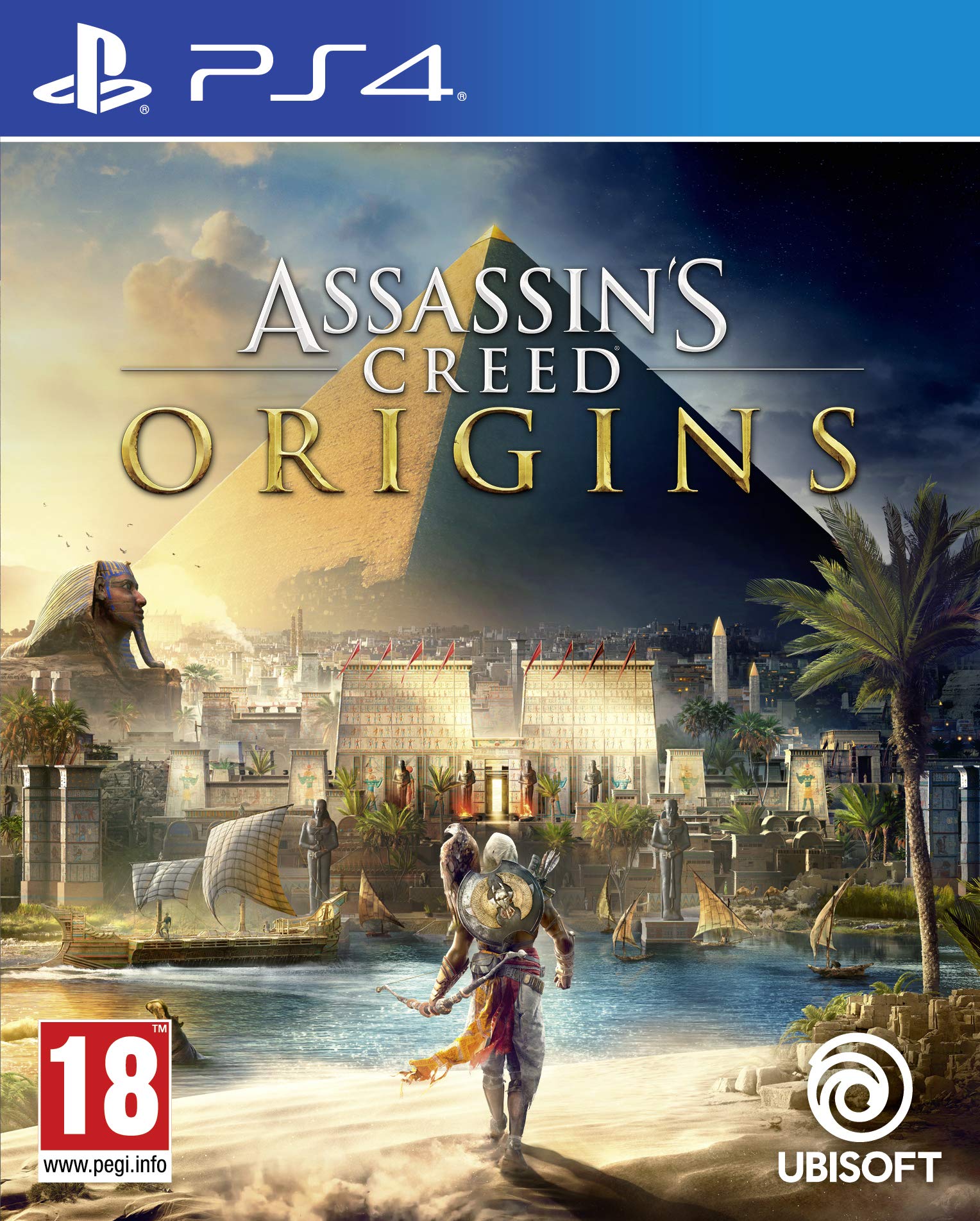Book Cover Ubisoft Assassin's Creed Origins, PS4 Basic PlayStation 4 video game - video games (PS4, Basic, PlayStation 4, Action / Adventure, RP (Rating Pending), Ubisoft Montreal, 27/10/2017)