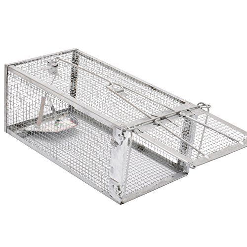 Kensizer Small Animal Humane Live Cage Rat Mouse Chipmunk Trap for Indoor and Outdoor