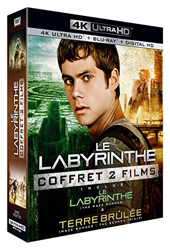 Coffret le labyrinthe 2 films : le labyrinthe ; la terre brûlée 4k ultra hd [Blu-ray]