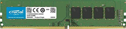 Book Cover Crucial 8GB Single DDR4 2666 MT/s (PC4-21300) SR x8 DIMM 288-Pin Memory - CT8G4DFS8266