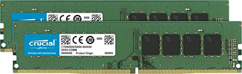 Book Cover Crucial 16GB Kit (8GBx2) DDR4 2666 MT/s (PC4-21300) SR X8 DIMM 288-Pin Memory - CT2K8G4DFS8266