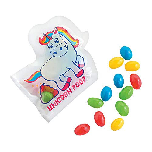 Unicorn Poop Jelly Bean Candy (24 packs)