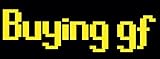 RS Buying Gf Decal, Drop Party!, Free Armor Trimming, Please Message Us for More Colors and Sizes (H 2.5 by L 9 Inches, Yellow)