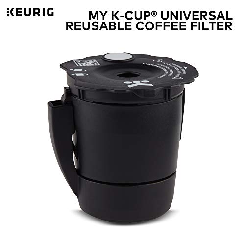 Book Cover Keurig My K-Cup Universal Reusable Ground Coffee Filter, Compatible with All Keurig K-Cup Pod Coffee Makers (2.0 and 1.0)