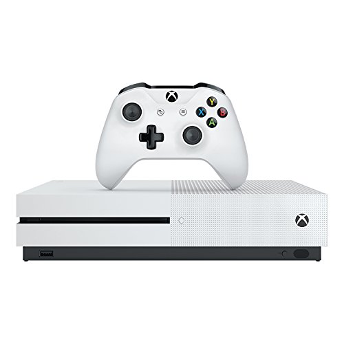 Book Cover Microsoft Xbox One S 1Tb Console - White [Discontinued]