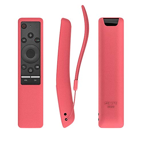 SIKAI Silicone Protective Case Cover for Samsung Smart TV Remote BN59 Series Shockproof Anti-Slip for BN59-01241A BN59-01242A BN59-01266A QLED Remote Anti-Lost with Remote Loop