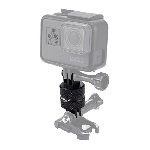 PULUZ 360 Degree Rotation CNC Swivel Pivot Extension Arm Tripod Mount for DJI Osmo Action/GoPro Hero 7 / Hero 6 / Hero 5 Hero 4 Session Xiaoyi MiJia Sport Camera