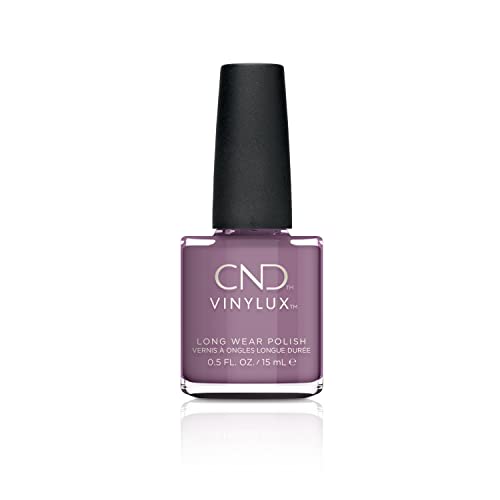 CND Vinylux Longwear Purple Nail Polish, Gel-like Shine & Chip Resistant Color, Lilac Eclipse #250, 0.5 Fl Oz