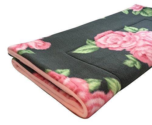 Guinea Pig Fleece Cage Liner for Midwest Habitat | Guinea Pig Bedding | Guinea Pig Fleece | Beautiful Roses