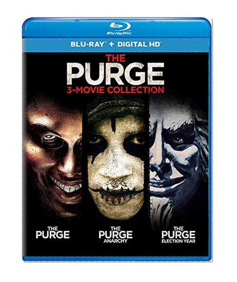 Book Cover The Purge: 3-Movie Collection [Blu-ray]