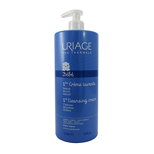 URIAGE moussant et crème lavante douce sans savon pour bébé visage/corps/Scal