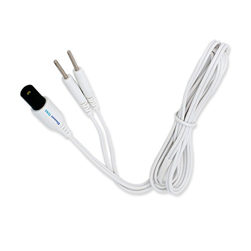 TENS Lead Wires Compatible with Omron Electrotherapy Devices with 2mm Pin Connectors. Replacement Lead Wires Compatible with Omron TENS Units: Max, Pro, Pocket. Discount TENS Brand.