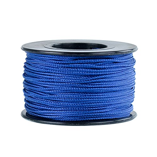 Atwood Mobile Products Micro Sport Cord 1.18mm X 125 Ft Small Spool Lightweight Braided Cord (Royal Blue)