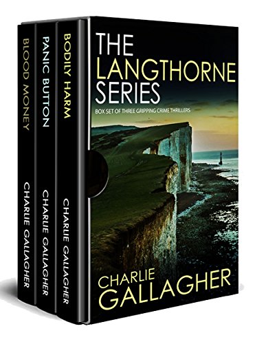 Book Cover THE LANGTHORNE SERIES box set of three gripping crime thrillers