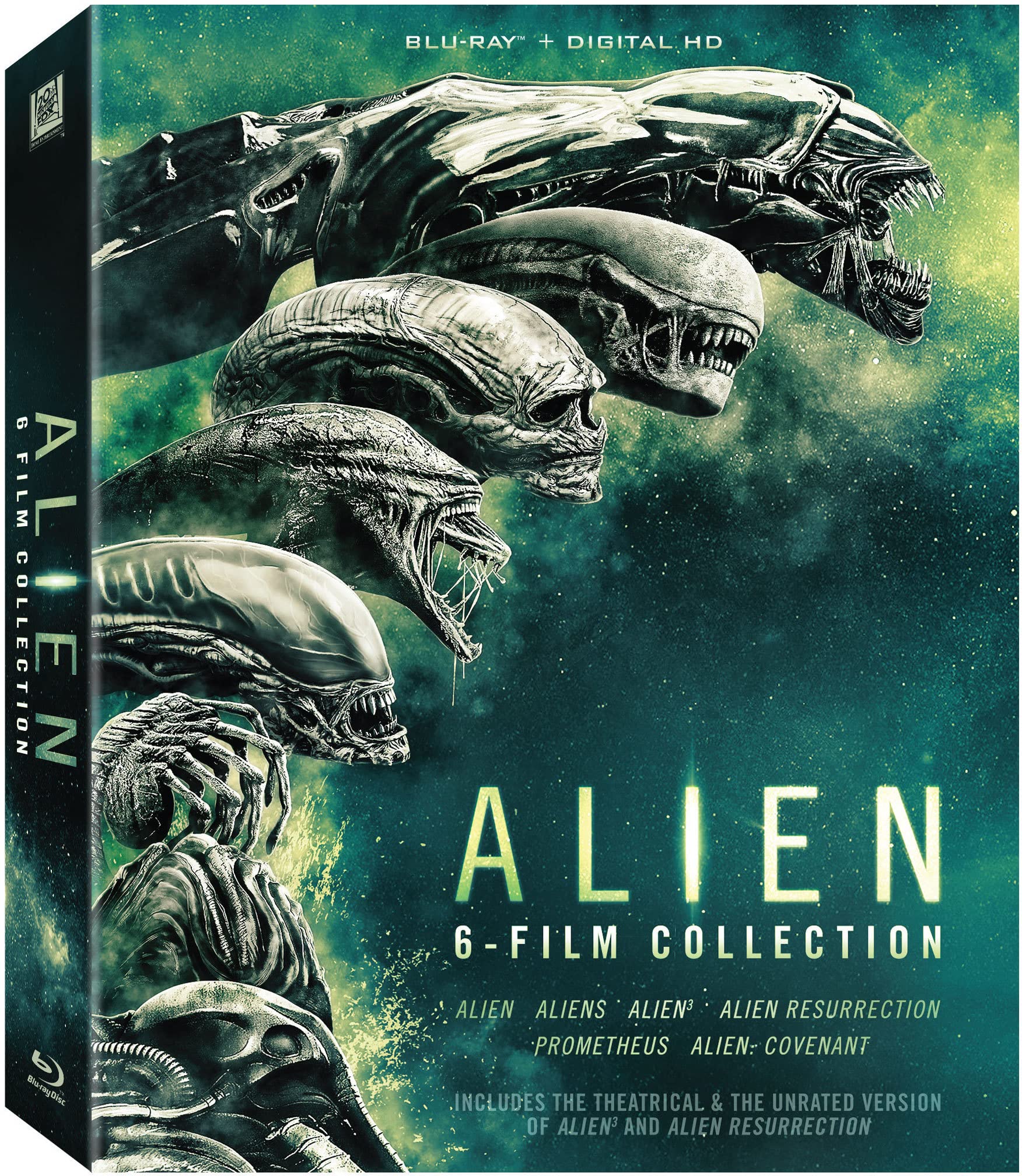 Book Cover Alien 6-film Collection [bd + Dhd]