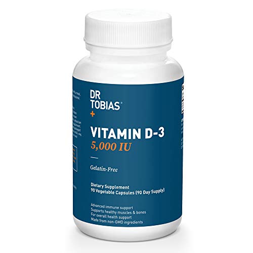 Dr Tobias Vitamin D3-5000 IU of Vitamin D-3 (90 Count)