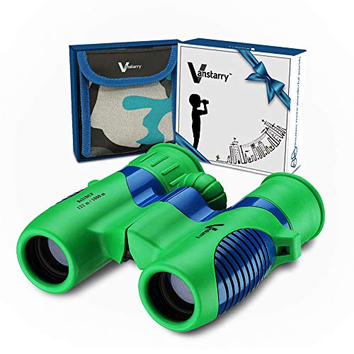 Book Cover Vanstarry Kids Binoculars - Water Proof 8x21 Children's Binoculars Perfect Outdoor Play Toy for Boys and Girls - Bird Watching, Star Gazing, Travel, Adventure, Sporting Events,Theater,Concerts
