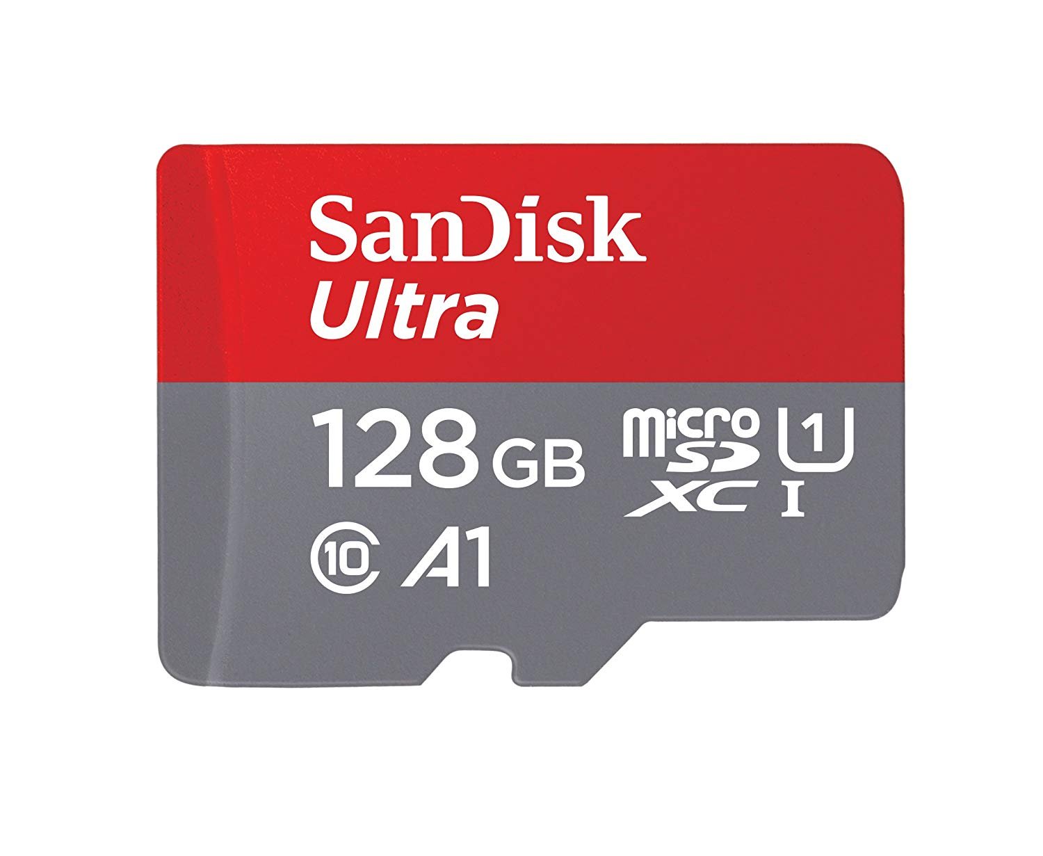 Book Cover SanDisk 128GB Ultra MicroSDXC UHS-I Memory Card with Adapter - 100MB/s, C10, U1, Full HD, A1, Micro SD Card - SDSQUAR-128G-GN6MA
