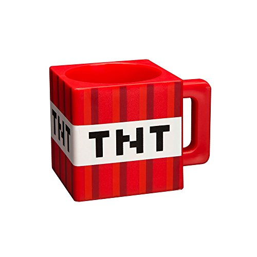 Minecraft 889343021824 Tasse Block, 290 milliliters, plastique, multicolore