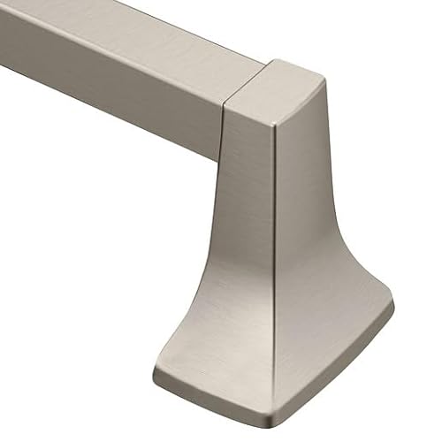 Moen P5118BN Donner Contemporary 18-Inch Towel Bar, Brushed Nickel