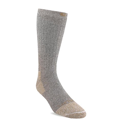Carhartt Men's 2 Pack Full Cushion Steel-Toe Cotton Work Boot Socks