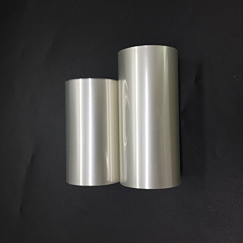 HUELE 2 Rolls Mousse Cake Collar Transparent Membrane Baking Surrounding Edge Tape Perimeter Decorating Acetate Sheet (8cmx10m/10cmx10m)