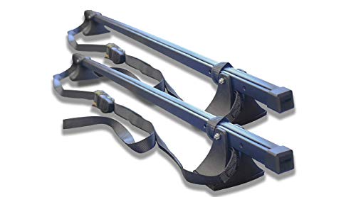 2Pcs 50" (127cm) Roof Rack Cross Bars with 3 Pair of Mounting Clamps-6