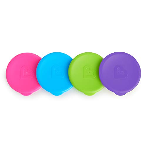 Munchkin Miracle 360 Cup Lids, 4 Count, Colors May Vary