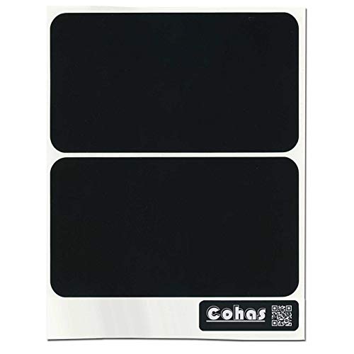 Cohas Chalkboard Labels for Tub and Tote Storage Containers includes No Marker and 16 Labels, Refill Kit, No Marker