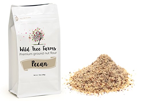Book Cover Wild Tree Farms Premium Gluten-free, Grain-free, Paleo Baking Flours: Pecan Flour - 1 Pack