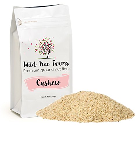 Book Cover Wild Tree Farms Premium Gluten-free, Grain-free, Paleo Baking Flours: Cashew Flour - 1 Pack